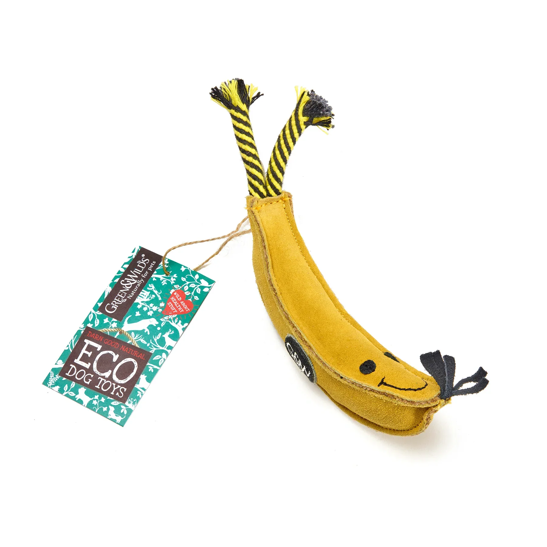Green & Wilds Eco Dog Toy Barry the Banana - Image 3