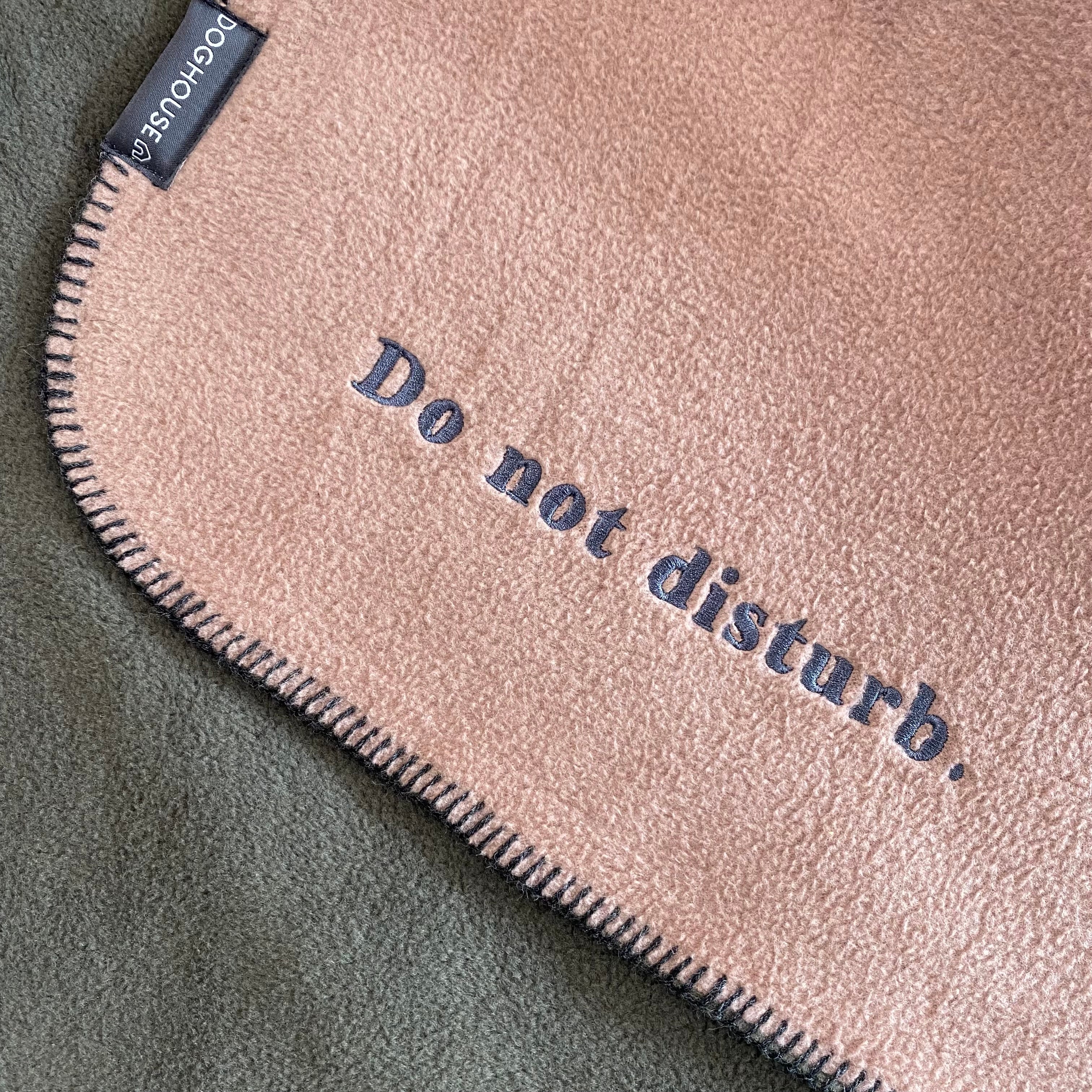 Doghouse Fleece Dog Blanket Statements - Image 6