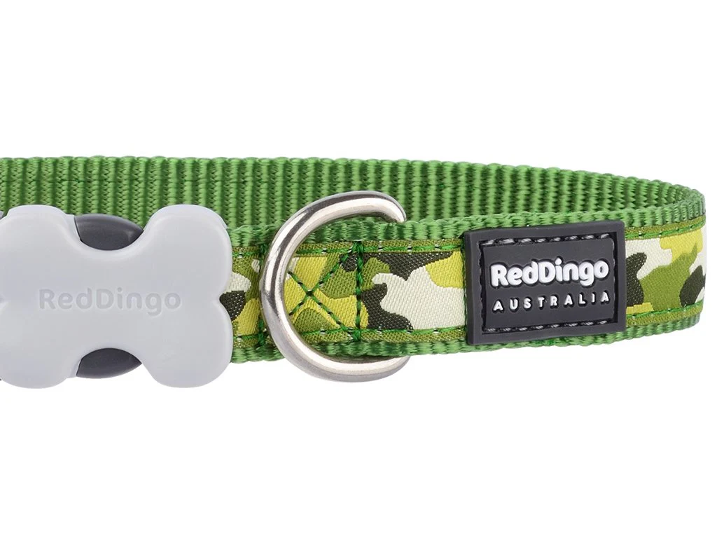 Green Camo Dog Collar by Red Dingo - Image 3