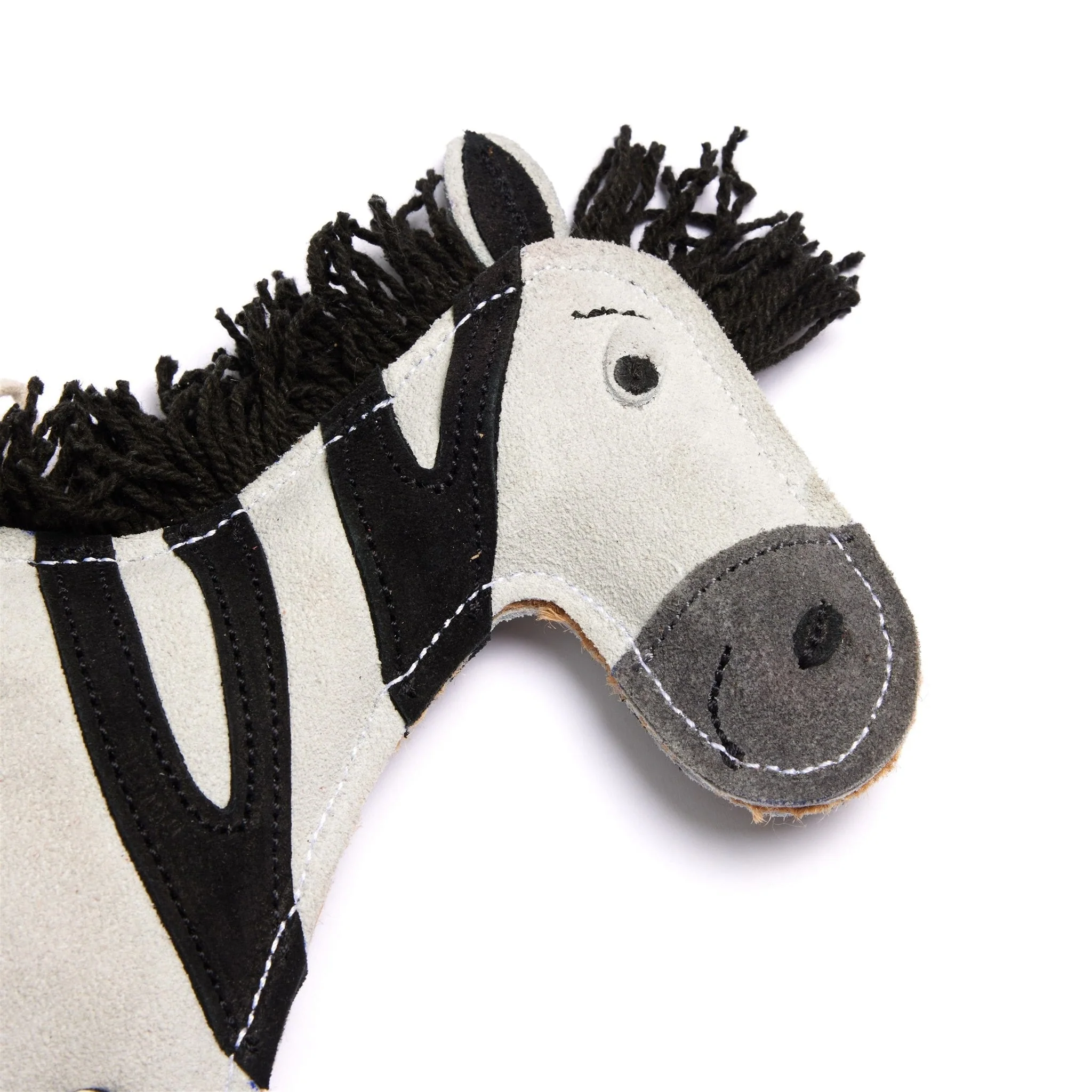 Green & Wilds Zambezi the Zebra Eco Dog Toy - Image 3