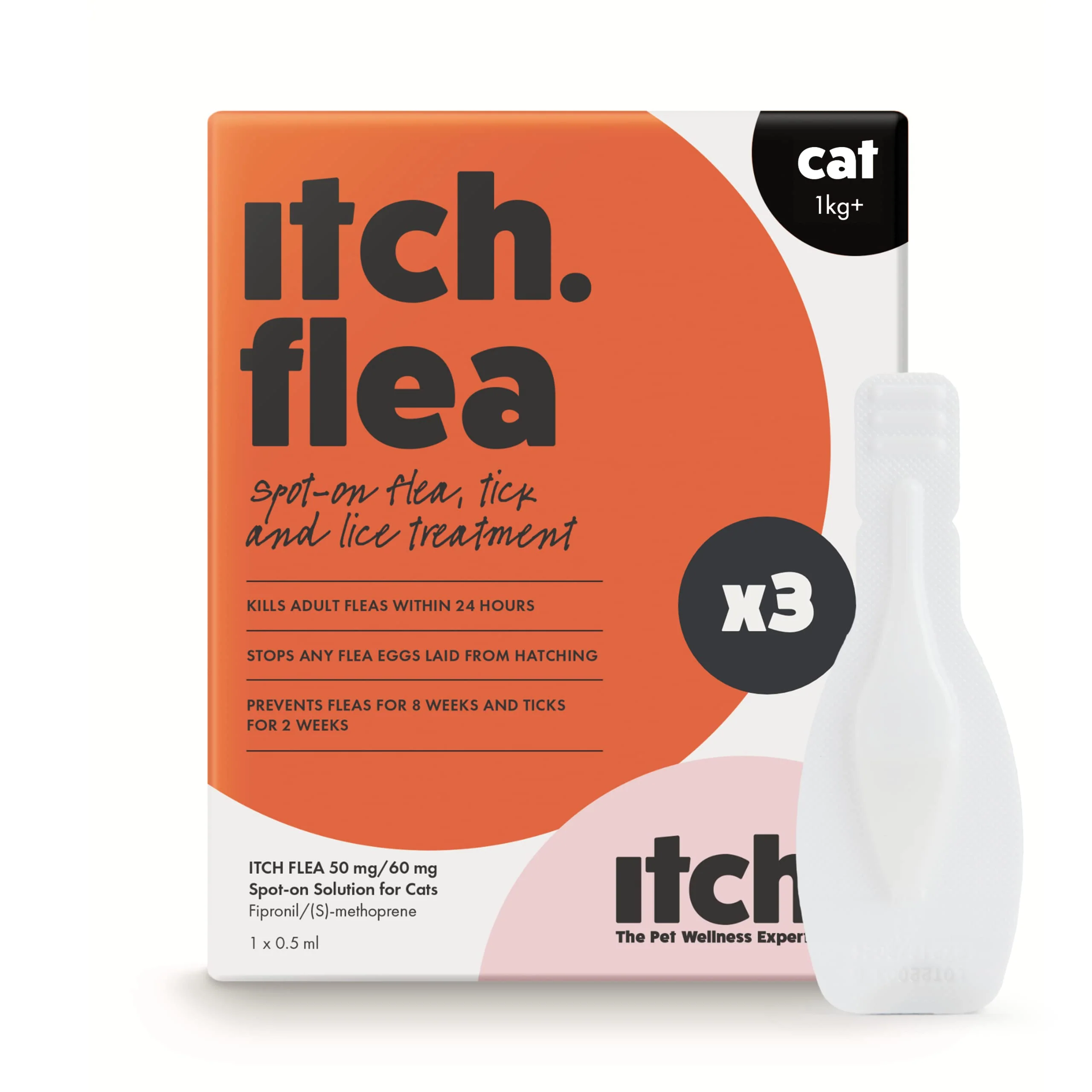 Itch. Flea Spot On Treatment for Dogs & Cats - Image 2