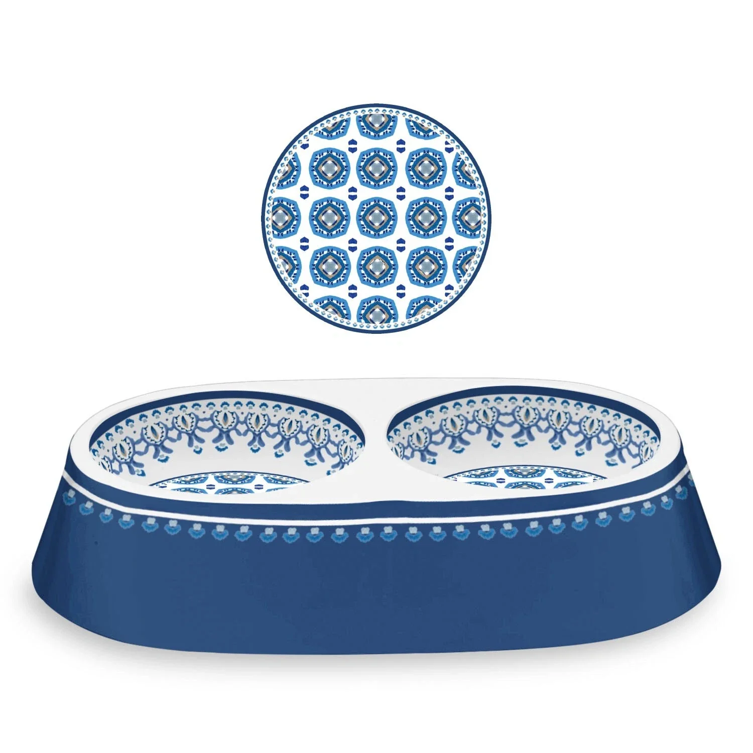 Moroccan Pet Bowl Double - Image 2